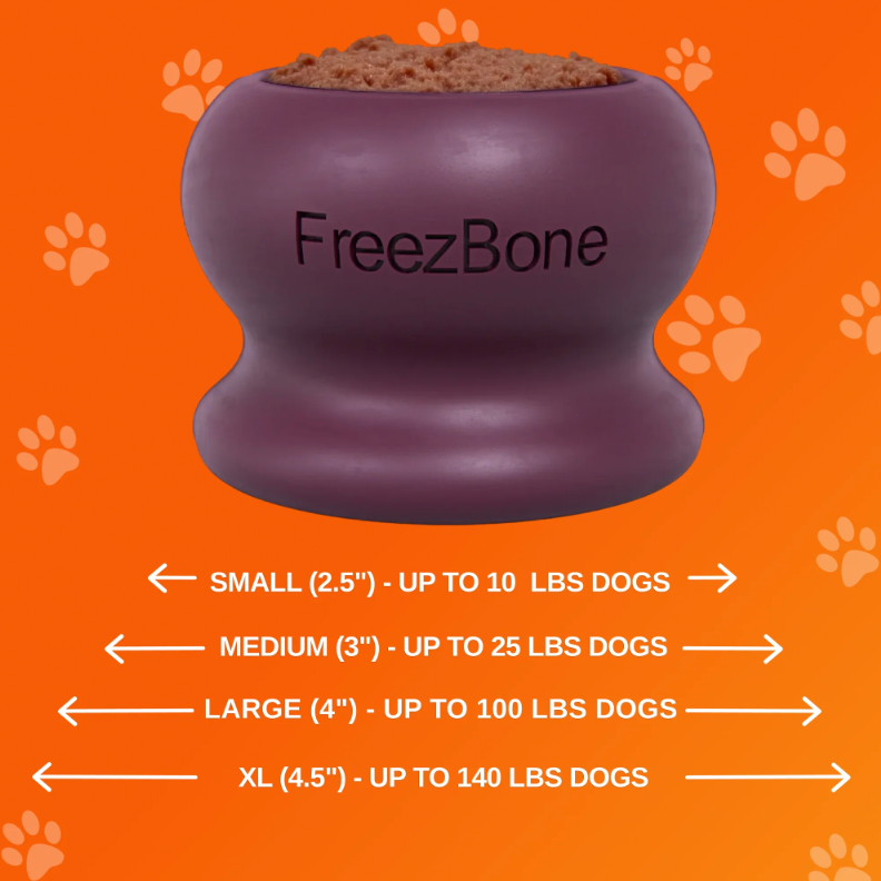 FreezBone™ - Durable Fillable Dog Chew Bone