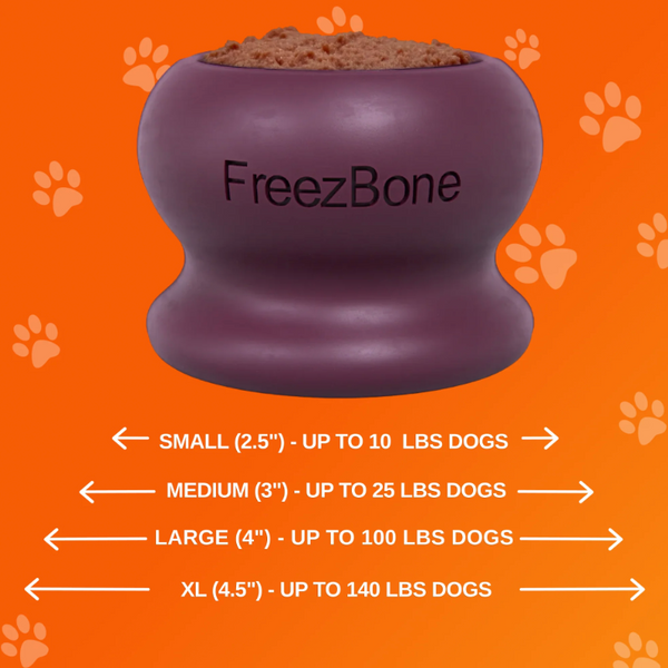 FreezBone™ - Durable Fillable Dog Chew Bone